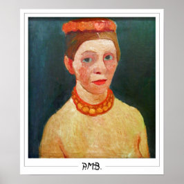 Paula Modersohn-Becker Poster d'art Zedign #134