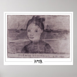 Paula Modersohn-Becker Poster d'art Zedign #137