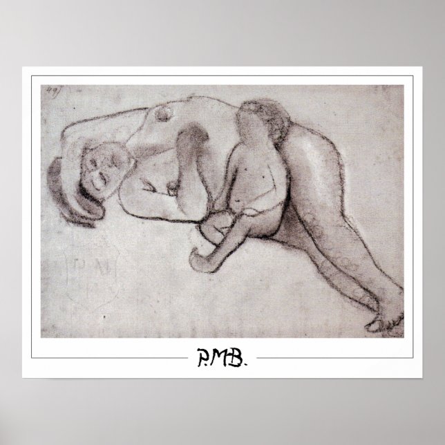 Paula Modersohn-Becker Poster d'art Zedign #78 (Devant)