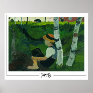 Paula Modersohn-Becker Poster d'art Zedign #9
