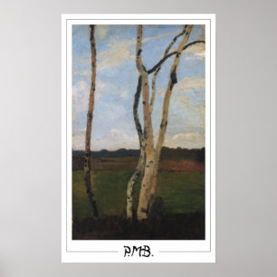 Paula Modersohn-Becker Zedign Art Poster #113