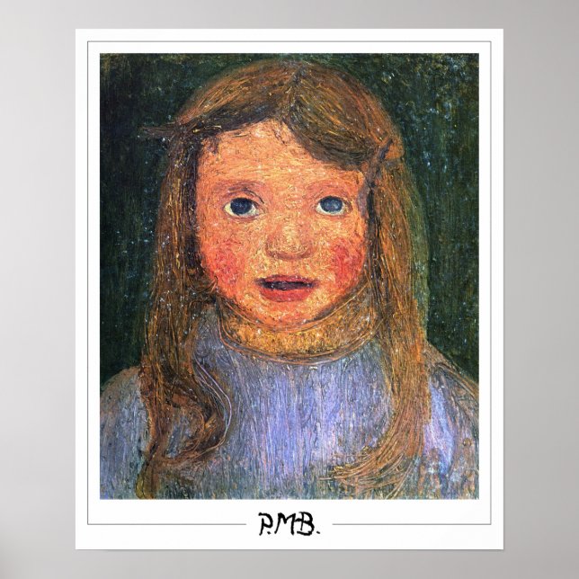 Paula Modersohn-Becker Zedign Art Poster #128 (Vorne)