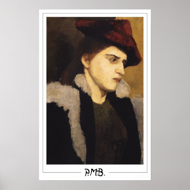 Paula Modersohn-Becker Zedign Art Poster #144 (Vorne)