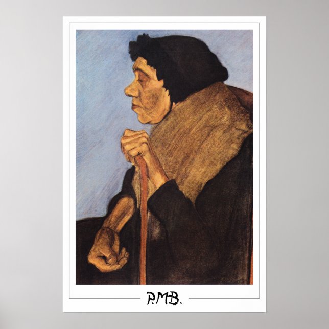 Paula Modersohn-Becker Zedign Art Poster #150 (Vorne)