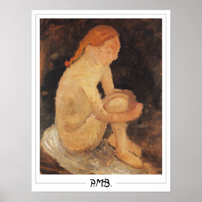 Paula Modersohn-Becker Zedign Art Poster #161 (Vorne)