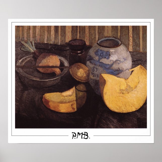 Paula Modersohn-Becker Zedign Art Poster #81 (Vorne)