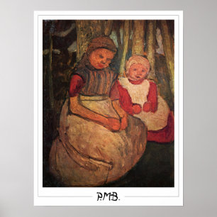 Paula Modersohn-Becker Zedign Kunstposter #140 Poster