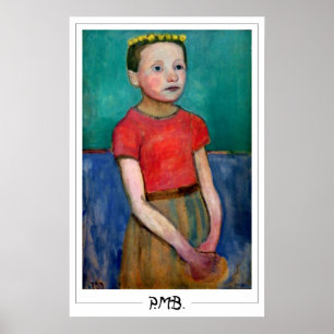 Paula Modersohn-Becker Zedign Kunstposter #176 Poster