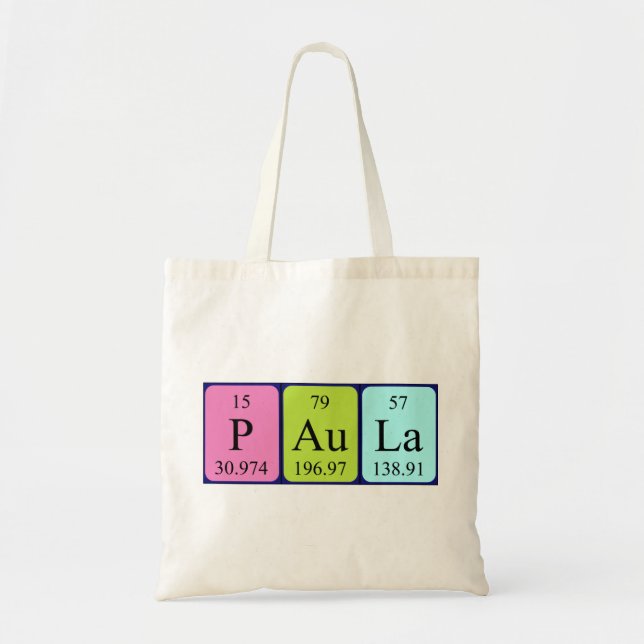 Paula Periodenname Tasche (Vorne)