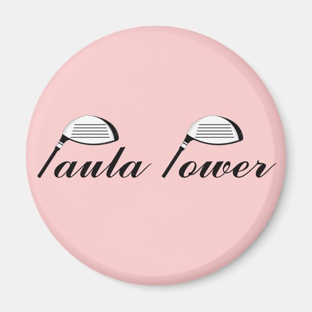 Paula Power - Paula Creamer Magnet (Vorne)