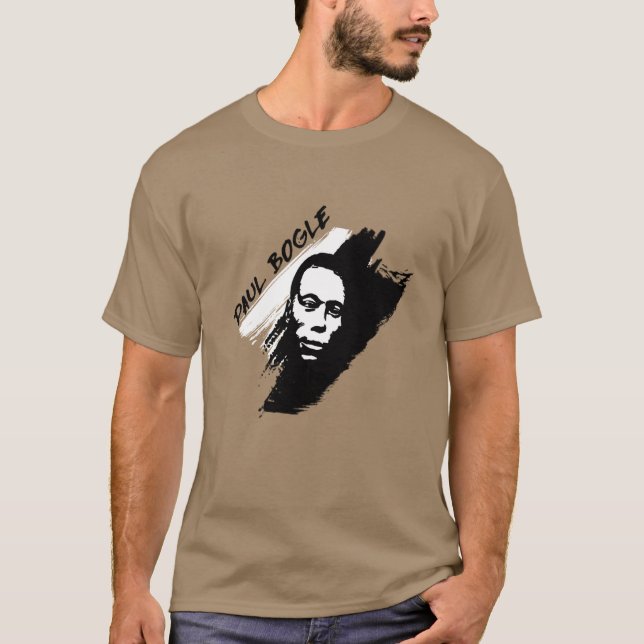 Paulbogle-T - Shirt B/W (Vorderseite)