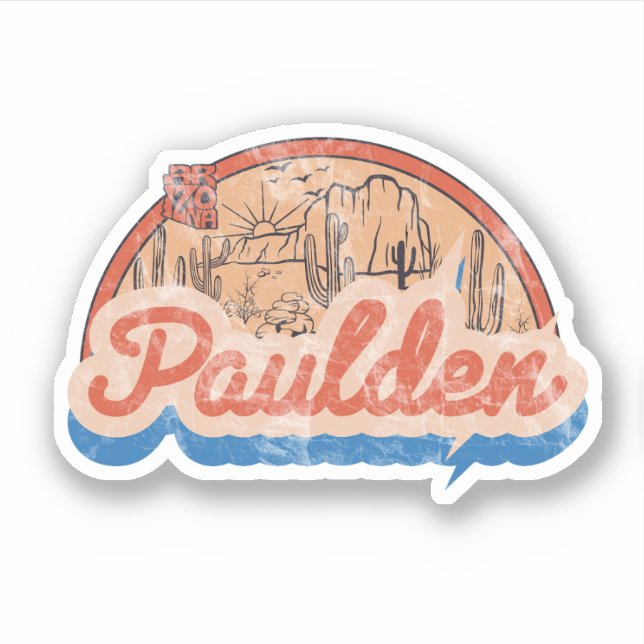 Paulden, Arizona Aufkleber (Vorderseite)