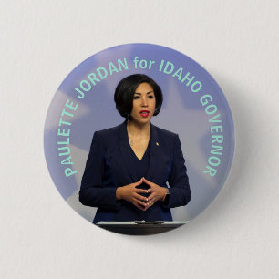 Paulette Jordanien für Gouverneur 2018 Button