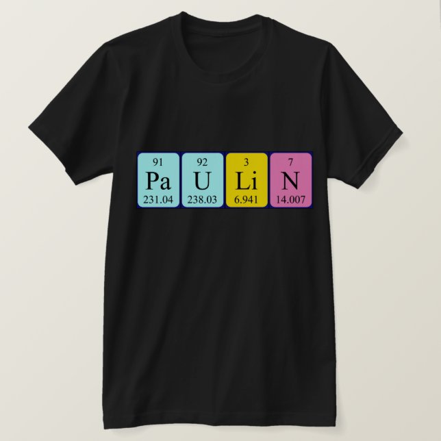 Paulin Periodenname Shirt (Design vorne)