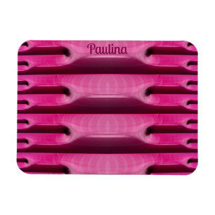 PAULINA ~ BONBONS Rose Rosa ~ Fraktal Art ~ Magnet