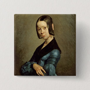 Pauline Ono in Blau, 1841-42 Button
