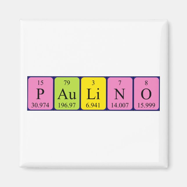 Paulino Periodenmagnet Magnet (Vorne)