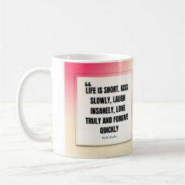 Paulo Coelho Kaffeetasse