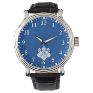 Paulownie mit 5-7 Blüten Armbanduhr