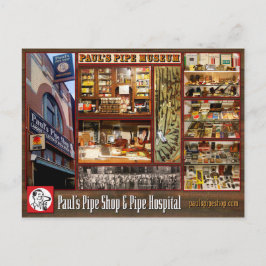 Paul's Pipe Museum Postcard Postkarte