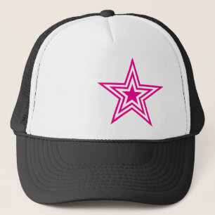 Pauly D Rosa-Stern-Fernlastfahrer-Hut Truckerkappe