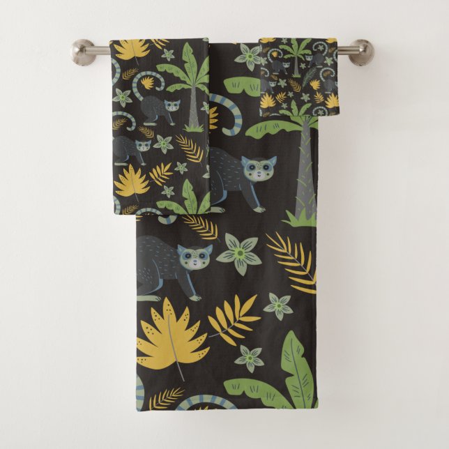 Paume de singe motif sans soudure (En situation)