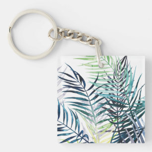 Paumes crépusculaires - feuille tropical