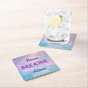 Pause, BREATHE, Untersetzer zulassen