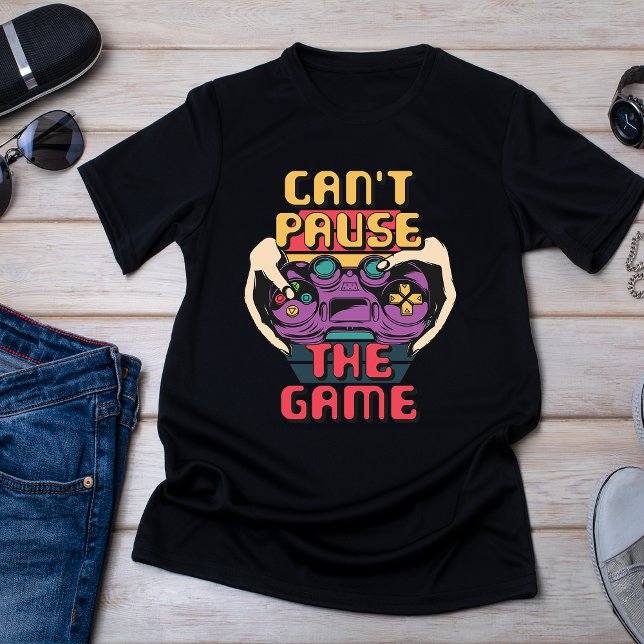 Pause impossible du jeu - Amusant T-Shirt Gamer (Créateur téléchargé)