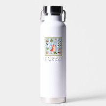 Pause Kacheln Wasserflasche "Woodland Walk" 650ml