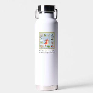 Pause Kacheln Wasserflasche "Woodland Walk" 650ml Trinkflasche