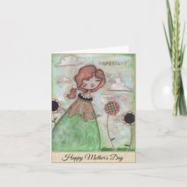 Pause - Muttertagskarte Karte