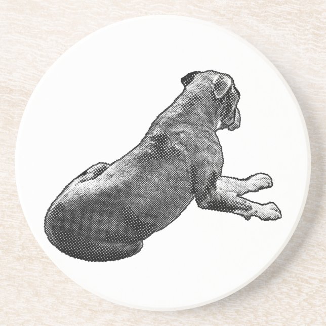 Pause neben einem Blick Getränkeuntersetzer (Vorne)