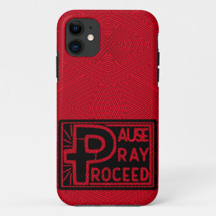PAUSE PRAY PROCEED Case-Mate iPhone HÜLLE