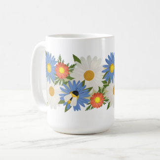 Pause Tiles 15oz Bee Mug – Left-Hand Edition