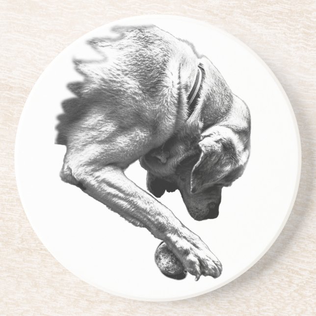 Pause vor dem Spiel Getränkeuntersetzer (Vorne)