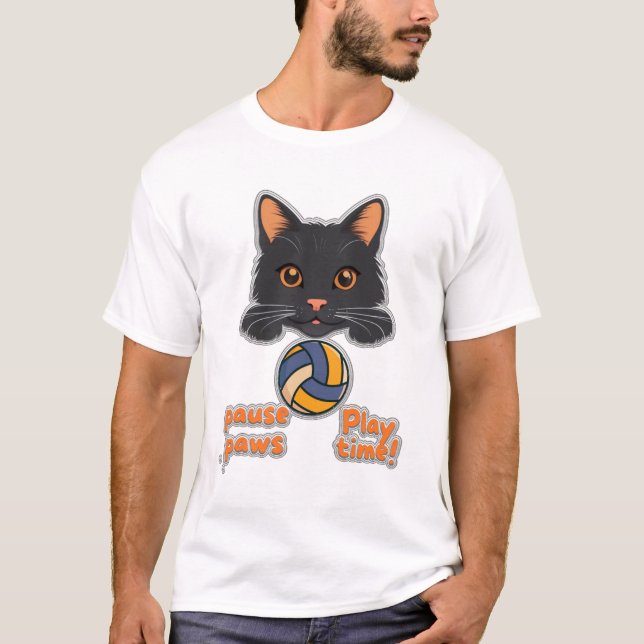 "Pause, Zeit spielen! Ein puristisches Abenteuer T-Shirt (Vorderseite)