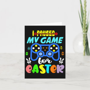 Pausen mein Spiel für Ostern lustige Video Gamer B Karte