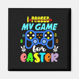 Pausen mein Spiel für Ostern lustige Video Gamer B Magnet