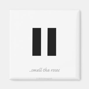 Pausengeruch die Rosen - Magnet