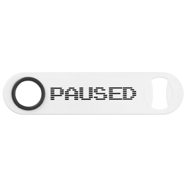 PAUSIERT SPEED FLASCHENÖFFNER (Vorderseite (Horizontal))