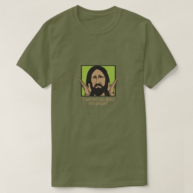 Pauvre T-shirt Jésus (Design devant)