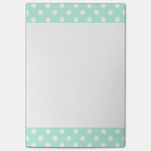 Pavé de notes Post-it pour pois verts à la menth