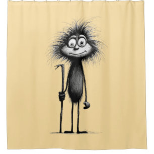 Pavian baboon duschvorhang