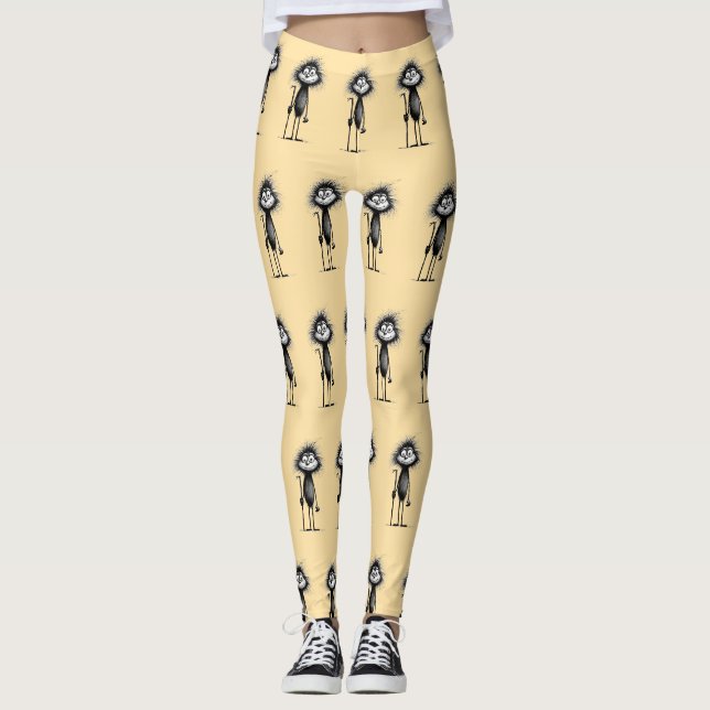 Pavian baboon leggings (Vorderseite)