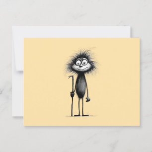 Pavian baboon postkarte