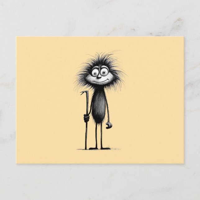 Pavian baboon postkarte (Vorderseite)