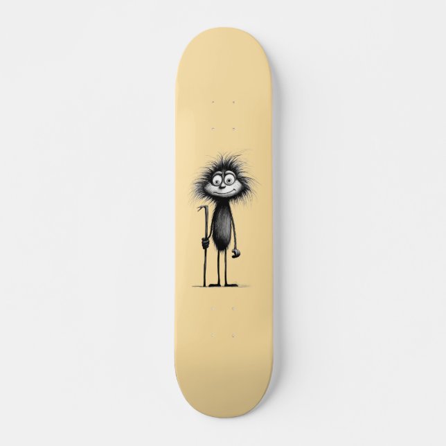 Pavian baboon skateboard (Vorne)