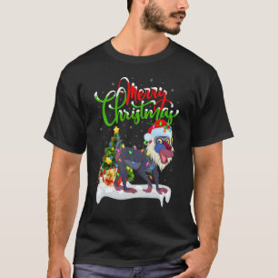 Pavian-Weihnachtsdekorationen Weihnachtsmann Pavia T-Shirt