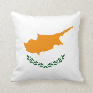Pavillon de Chypre x Coussin du drapeau